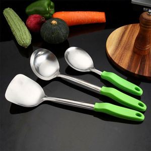 Ustensiles de cuisine de bonne qualité, ensembles d'ustensiles de cuisson en acier inoxydable, cuillère de service, louche, ensemble d'ustensiles, gadgets pour la maison et la cuisine - Product Image 4