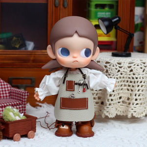 ผ้ากันเปื้อนช่างฝีมือตัวน้อย 20 ซม. เสื้อผ้าตุ๊กตา ชุดทำงาน สำหรับ Blythe Ob22 Little Six - Product Image 5
