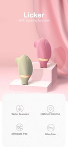 Juguetes Sexuales de Cuerpo Completo para Mujeres, Vibrador de Lengua Suave con Succión y 7 Velocidades, Productos Sexuales para Mujeres - Product Image 4