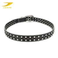 Ceinture en cuir véritable personnalisée de marque haut de gamme pour femmes, style punk rock gothique Y2K, avec clous et texture crocodile