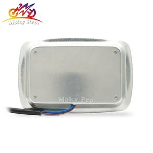 오토바이용 커스텀 헤드라이트 컬러풀 프로젝터 렌즈 오토바이 사각형 LED 헤드라이트 - Product Image 3