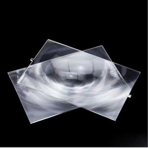 맞춤형 광학 PMMA 나사형 응축 렌즈 2.6/3.5/4/5/5.8/7 인치 <span class=keywords><strong>LCD</strong></span> 프로젝터 프레넬 렌즈 포커싱 렌즈 포함 - Product Image 2