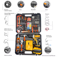 Mini perceuse à percussion sans fil 24V Yokefellow de qualité industrielle, 35000 tr/min, avec kit de brosses de nettoyage professionnelles OEM