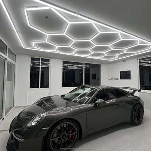 Lumière de garage LED hexagonale RGB blanc froid IP54 étanche FW-1 pour <span class=keywords><strong>atelier</strong></span>, hôtel et usage résidentiel - Product Image 5