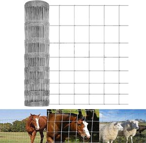 Clôture <span class=keywords><strong>de</strong></span> ferme en treillis métallique <span class=keywords><strong>de</strong></span> 4ft 5ft 6ft 8ft bon marché pour chèvres moutons chevaux clôture <span class=keywords><strong>de</strong></span> bétail joint <span class=keywords><strong>de</strong></span> charnière <span class=keywords><strong>de</strong></span> bétail pour enclos <span class=keywords><strong>de</strong></span> champ <span class=keywords><strong>de</strong></span> ferme - Product Image 1
