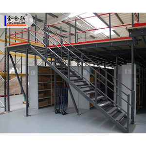 Tùy chỉnh lửng nền tảng 1000-3000kg mỗi mét vuông với thang máy lửng văn phòng lửng hệ thống 2-3 tầng với cầu thang - Product Image 6