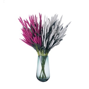 CallaFloral Flor Artificial de Lavanda, Rama Individual de Plástico para Decoración Interior, Blanco a Rojo Púrpura, Púrpura Oscuro, Amarillo MW21802 - Product Image 5