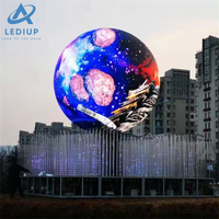 LEDIUP precio de fábrica esfera LED pantalla interactiva globo de bola redonda pantalla led