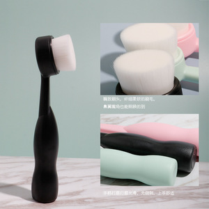 GoldenOcean Facial Cleansing Brush Manual Soft Bristle For Deep Cleaning Skin Care <b>Tool</b> - Product Image 2