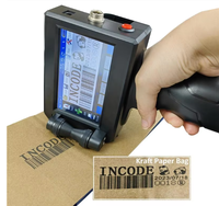 Imprimante jet d'encre portable 12,7 mm pour sacs, boîtes, dates, numéros, images, logos, textes – Machine d'impression jet d'encre