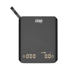 Balance à café rechargeable haute précision avec minuteur (0,1g/2kg) - Fonction de réveil automatique pour le café filtre, le drip et l'expresso - Product Image 1