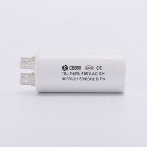 Condensateur de démarrage CBB60 10µF 450V AC pour moteur de machine à laver - Product Image 2