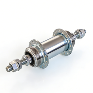 Buje de Eje Pasante de Acero con Rodamiento Sellado Atornillable, Universal HG, de Liberación Rápida Tipo Tuerca, Duradero, Compatible con 28 Radios, Delantero/Trasero, para BMX/<span class=keywords><strong>MTB</strong></span> - Product Image 1