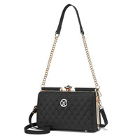 Sac bandoulière polyvalent imperméable pour cosmétiques 2026 pour femme, petit sac à main avec clip en acier pour le commerce international