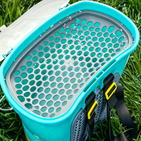 Épandeur d'engrais électrique dorsal 25L, vente en gros d'usine, épandeur et semoir agricole pour granulés