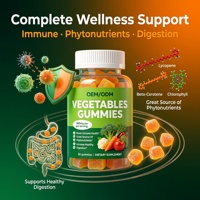Gummies Superfood SuperGreen à la vitamine C, très demandées, pour stimuler le système immunitaire, complément alimentaire pour adultes
