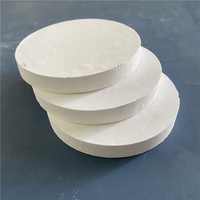 Disque filtrant en céramique à taille de pores personnalisée 50-800 nm, 1 µm, 2 µm, 3 µm, plaque filtrante en céramique poreuse, membrane céramique plate pour usage en laboratoire