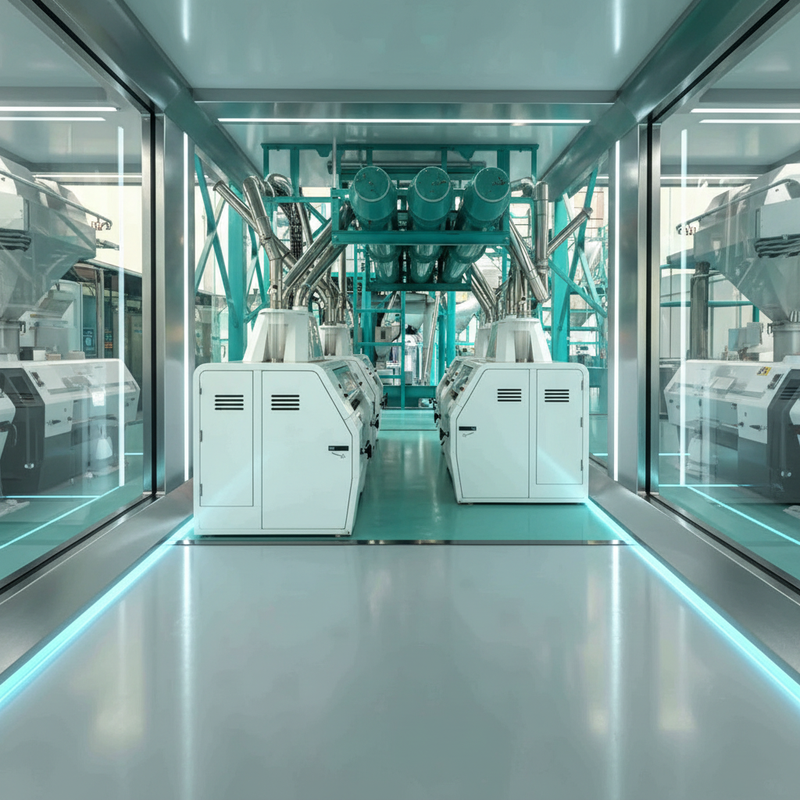 HDF Pneumatic Roller Mill Automatic Packaging