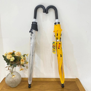 <span class=keywords><strong>Parapluie</strong></span> Enfant Canard Jaune <span class=keywords><strong>Transparent</strong></span>, <span class=keywords><strong>Parapluie</strong></span> Jouet Manuel à Long Manche Dessin Animé pour Garçons et Filles de Maternelle - Vente en Gros - Product Image 3