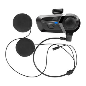 <span class=keywords><strong>Casque</strong></span> sans fil pour moto, doté de haut-parleurs HD ultra-fins, installation facile sur les casques intégraux pour la lecture de musique - Product Image 1