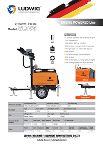 Atls Copco tháp ánh sáng kuboata D1105 động cơ diesel tháp ánh sáng - Product Image 3