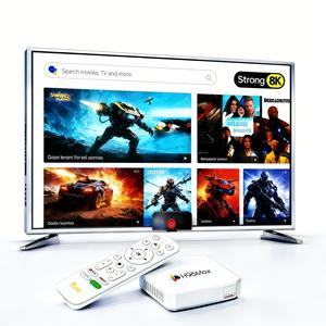 MAX RESELLER-8K Streaming para <span class=keywords><strong>IPTV</strong></span> STB Smarter OTT Internet Strong-AI Super Box, el Mejor Panel Android 12 <span class=keywords><strong>Pro</strong></span> Set-top Android TV Box - Product Image 3