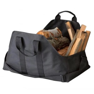 Échantillon Gratuit : Sac de Transport pour Bois de Chauffage avec Bretelles, Porte-Bois en Toile avec Poignées pour Cheminée, Durable - Product Image 1