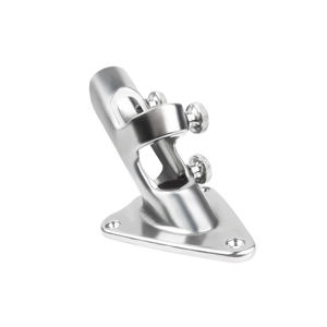 Marine 316 Stainless Steel Flag Pole Bracket, <b>Yacht</b> Base, Fiberglass Antenna Mount, <b>Yacht</b> Marine Hardware Accessories - Product Image 6
