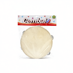 Cembalo Tambourine 21 Cm Musical Toy <b>Instrument</b> For Kids Play - Product Image 1