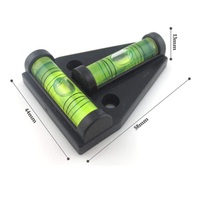 Niveau à bulle magnétique miniature B1087, forte adsorption pour machines CNC, chantiers de construction, camping-cars