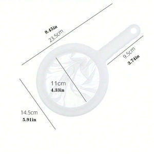 Passoire de cuisine ultra-fine de 80 à 400 mailles, cuillère-filtre en nylon pour lait de soja, café, lait, yaourt, outil de filtration fine - Product Image 2