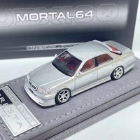 Modèle de voiture miniature en métal à l'échelle 1:64, style Cresta JDM, pour collection et cadeau