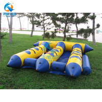 Tianxu TX-wt023 Prix usine Bateau banane gonflable hermétique pour 6 personnes, motif raie manta volante, certifié CE, pour l'extérieur