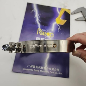 Collier de serrage à bande V PC390 PC360 6742-01-3620 Collier de serrage de silencieux 6742013620 pour 6D114 - Product Image 4
