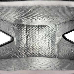 Sac isotherme Icom Fanny Tesla en toile cirée avec poignée, à deux compartiments, en EPE, pour tabouret, sac à bandoulière, sac isotherme pour lapin - Product Image 2