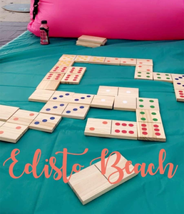 Juego de Dominó de Madera para Exteriores, Manualidades para Adultos y Niños, 28 Piezas de Dominó de Formato Grande para Fiestas de Cumpleaños, Vacaciones y Familia - Product Image 6