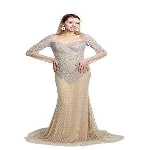 Vestido de fiesta de noche hecho a mano de alta moda con bordado a mano con cuentas para Oasis Formal boda graduación cumpleaños ropa de verano - Product Image 1