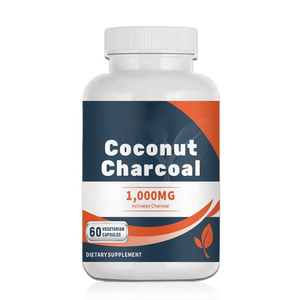 Cápsulas de Carbón <span class=keywords><strong>Activado</strong></span> de Coco OEM, Suplemento de Carbón de Coco - Product Image 1