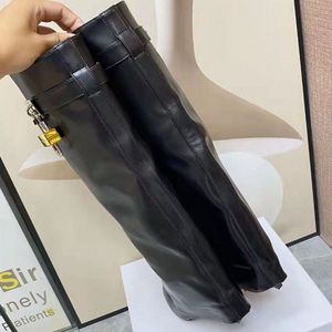 Botas Femininas de Qualidade <span class=keywords><strong>Original</strong></span>, Estilo Western, Cano Alto, para Mulheres - Product Image 3