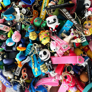 พวงกุญแจยางอะนิเมะ3D น่ารักพวงกุญแจรูปการ์ตูนน่ารักกระเป๋าใส่รถกระเป๋าเป้สะพายหลังจี้พวงกุญแจพวงกุญแจพวงกุญแจพวงกุญแจ - Product Image 6