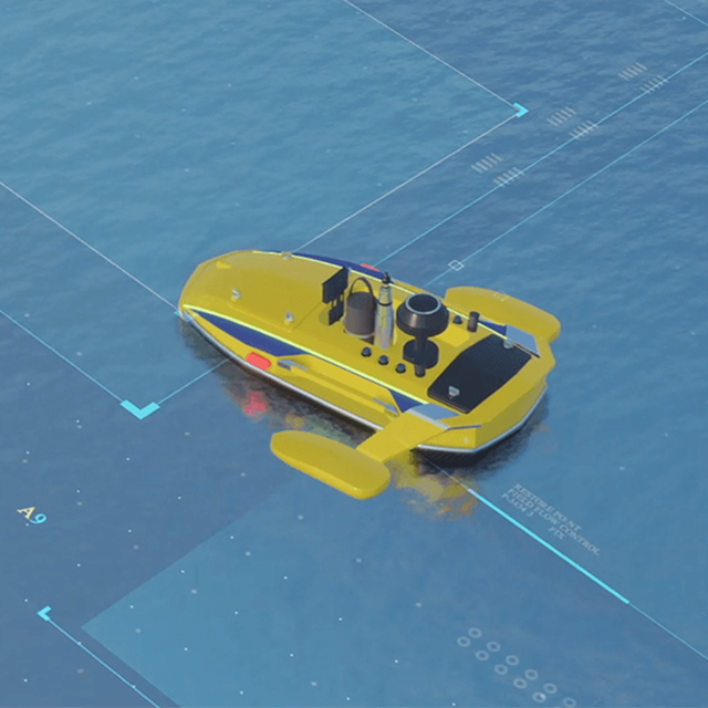 Portable and Agile USV for Solo Water Quality Monitoring Operations Customized OEM Support