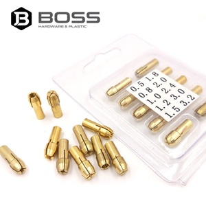 Mini mandrins de perçage en <span class=keywords><strong>laiton</strong></span> 0,5-3,2 mm, jeu de pinces de serrage pour <span class=keywords><strong>Dremel</strong></span> électrique, tige de 4,2/4,8 mm, vitesse variable, légers, qualité industrielle - Product Image 6