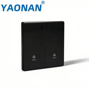 Interruttore Smart per Tende con Pannello Touch Graffiti, 3 Vie, 10A, Vetro, 220V, IP20 Impermeabile, Zigbee Wi-Fi, per Casa <span class=keywords><strong>e</strong></span> Hotel - Product Image 1