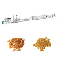 100-150 kg/h Extrudeuse Frit Snacks Bugles Chips Making Machine 2D 3D Pellets Produits semi-finis Friture Ligne de production alimentaire