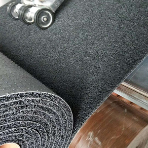 <span class=keywords><strong>Tapis</strong></span> <span class=keywords><strong>de</strong></span> <span class=keywords><strong>sol</strong></span> en spaghetti lavable en PVC imperméable et réversible pour voiture en plein air et exercice en rouleaux - Product Image 3