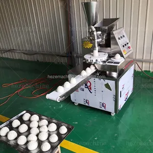 Automatic Meat Bun Maker Steam Stuffed Bun Momo Baozi Making Machine