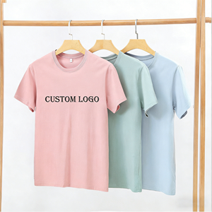 T-shirt col rond 100 % coton coupe classique pour homme, personnalisable avec logo imprimé DTG ou sérigraphie, idéal pour les lots en gros – Vente Flash - Product Image 1