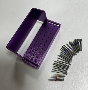 Juego de 30 piezas al por mayor de fresas dentales y accesorios, fresa de diamante de alta velocidad, pieza de mano manual de acero para <span class=keywords><strong>dentistas</strong></span> - Product Image 4