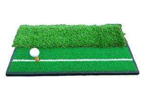 Tapis de Golf vert, vente en gros, tapis de Swing d'herbe Long et <span class=keywords><strong>court</strong></span> 3 en 1, tapis de frappe de pratique de Golf - Product Image 2