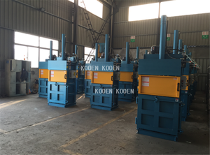 廃棄物フィルムバッグ段ボール紙プラスチックリサイクルベーラーベーリングマシン機器プレスパッケージ包装機販売 - Product Image 4